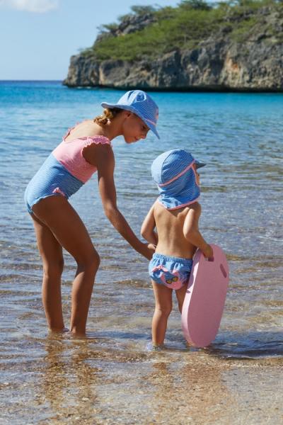 Playshoes Kąpielówki dla niemowlaka – kąpielówki dla dzieci Krab niebieskie
