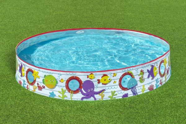 Basen rozporowy dla dzieci, Fill'N Fun, 152 cm, Bestway