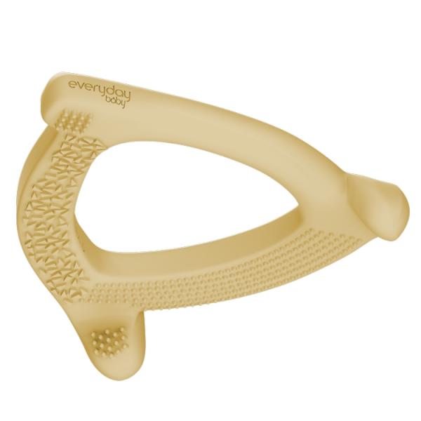 Gryzak silikonowy, waniliowy, Everyday Baby OUTLET