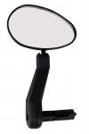 Lusterko HL-M03 180mm regulowane czarne mocowane wewnątrz kierownicy