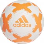 Piłka nożna adidas Starlancer CLB biało-pomarańczowa FL7036 5