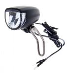 Lampa przód dynamo HL-PR025 6V-2,4W -3W 30 Lux mocowana na widelec