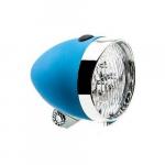 Lampa przód Retro 3 diody LED ,160302 zasilane 3x AAA niebieska