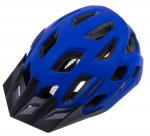 Kask Verso HM-BI410-1 niebieski mat-daszek czarny