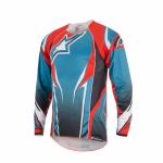 Koszulka Alpinestars A-LINE 2 Sapphire Blue-Spicy Orange 1764915-764