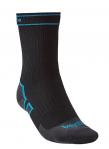 Skarpety wodoodporne Bridgedale StormSock Mid Boot - black/blue