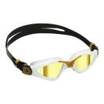 Aquasphere okulary Kayenne gold titanium mirror EP1220975LMG white gold