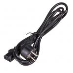 Kabel zasilający Akyga AK-PC-01A IEC C13 CEE 7/7 230V/50Hz 1,5m