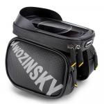 Torba rowerowa na ramę + odczepiany uchwyt na telefon Wozinsky WBB21BK