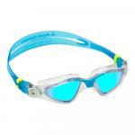 Aquasphere okulary Kayenne blue titanium mirror EP1220043LMB clear turquoise