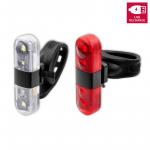 Zestaw lamp Lynx przód +tył na USB
