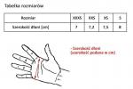 Rękawiczki dziecięce Verso SB-01-8823-A czerwone