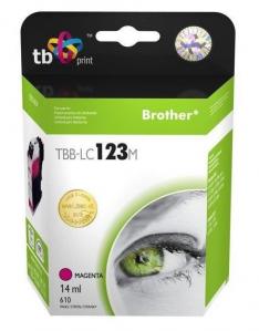 Tusz TB Print do Brother LC123 Magenta TBB-LC123M
