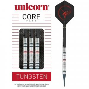 Rzutki Unicorn Core Plus Win tungsten darts 17g soft tip 04214