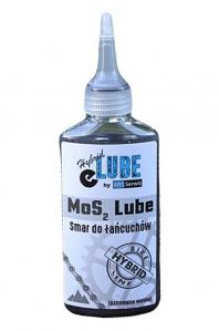 Olej do łańcucha eLUBE MoS2 Lube z dwusiarczkiem molibdenu, 100 ml