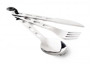 Zestaw sztućców GSI GLACIER STAINLESS 3 PC RING CUTLERY