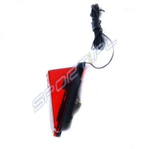 Lampa tylna diodowa czerwona 6 V-0,5W na błotnik z przewodem - blister