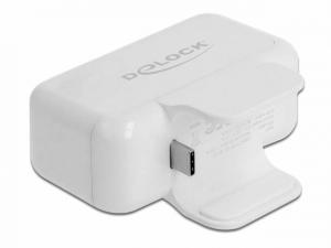 Adapter Delock do ładowarki sieciowej apple 1x usb-c pd 1x usb-a qc3.0 2x usb-a 2.4a