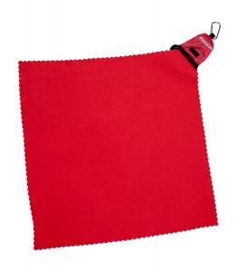 Mini ręcznik turystyczny Rockland 40 x 40 cm - czerwony