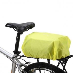 Uniwersalny pokrowiec przeciwdeszczowy z gumką na torbę rowerową plecak zielony Wozinsky WBB5YW