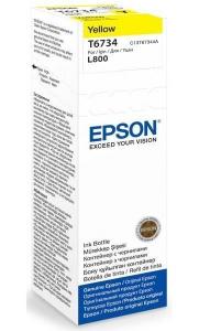 Tusz Epson T6734 Yellow butelka 70ml do L800 L810 L850 L1800