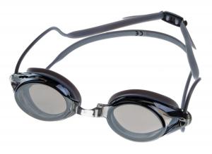 Okulary do pływania Vivo B-0109 srebrne lustrzane