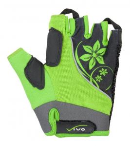 Rękawiczki rowerowe damskie Vivo Lady SB-01-3151 green