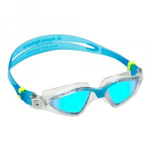 Aquasphere okulary Kayenne blue titanium mirror EP1220043LMB clear turquoise