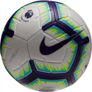 Piłka nożna Nike Strike FA18 SC3311-101 white-blue-purple-purple
