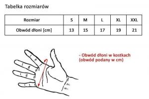 Rękawiczki rowerowe Verso SB-01-8041-C żółte