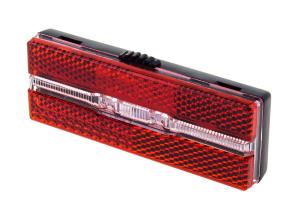 Lampa tylna bagaż 2 super Led red HL-PR027 baterie 2*AAA w komplecie