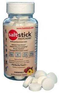 Elektrolityczne Pastylki do ssania SaltStick - 60 szt Smak brzoskwiniowy