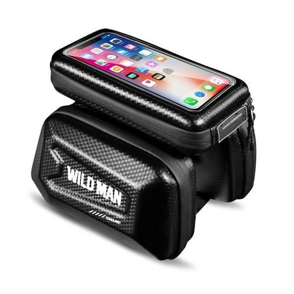Sakwa na ramę rowerową WILDMAN XL E6S czarna