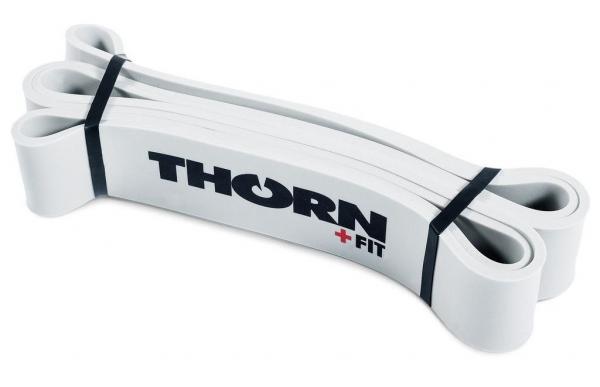 Guma do ćwiczeń THORN+FIT Superband MEDIUM 208x4,40x0,45 cm kremowa