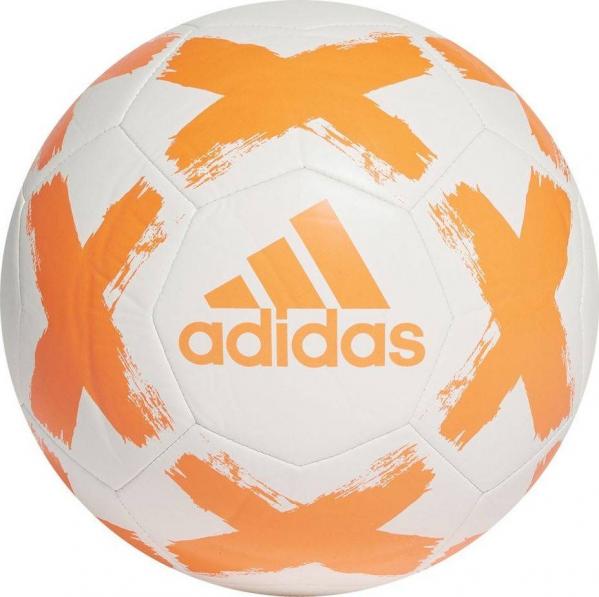 Piłka nożna adidas Starlancer CLB biało-pomarańczowa FL7036 5