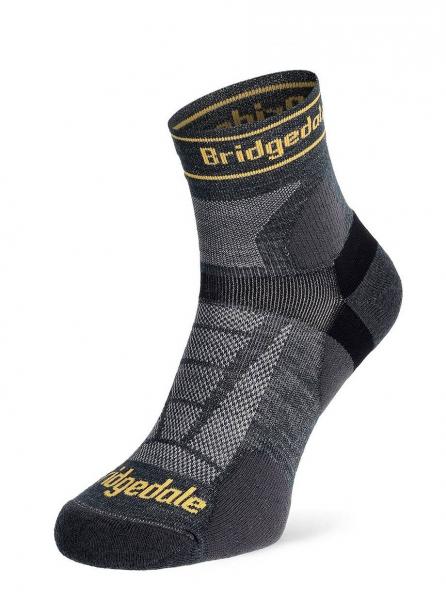 Skarpety Bridgedale Ultralight T2 Merino Sport 3/4 Crew - gunmetal