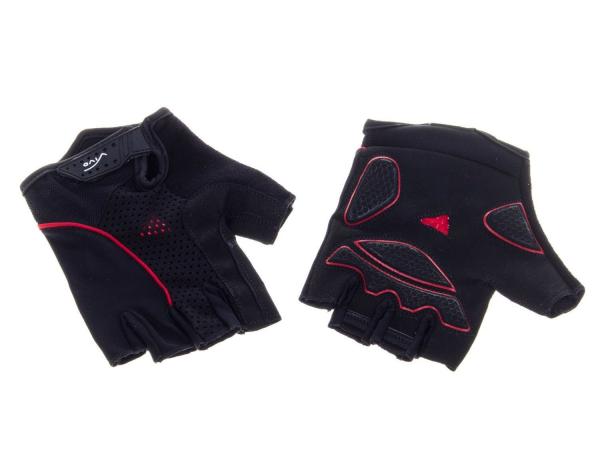 Rękawiczki rowerowe Vivo SB-01-7122 E czarno-czerwone