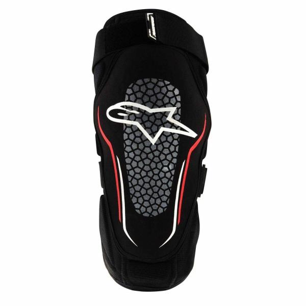 Ochraniacze Alpinestars ALPS 2 KNEE PROTECTOR black-white-red 1652715-123