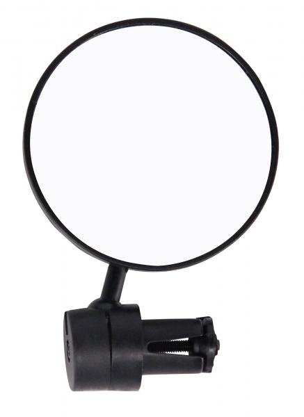 Lusterko rowerowe HL-M02 118mm czarne mocowane wewnątrz kierownicy