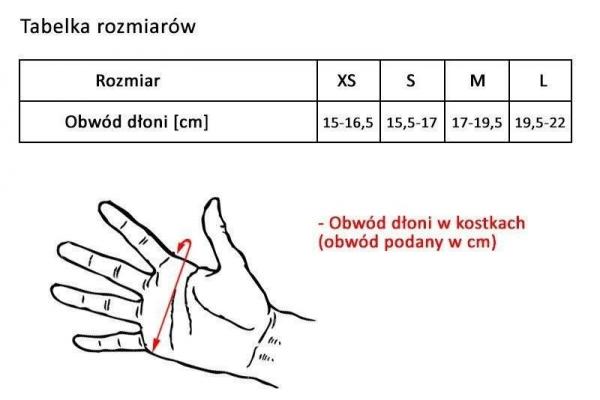 Rękawiczki rowerowe Verso SB-01-8502-E biało - różowe