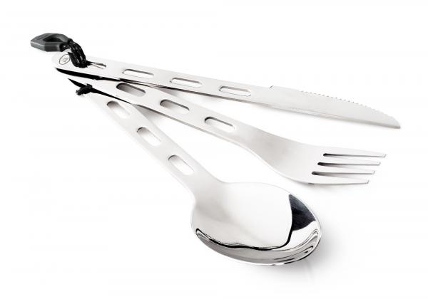 Zestaw sztućców GSI GLACIER STAINLESS 3 PC RING CUTLERY