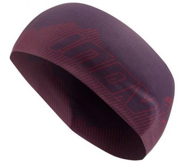 Opaska inov-8 Race Elite Headband. Fioletowo-czerwona. Damska