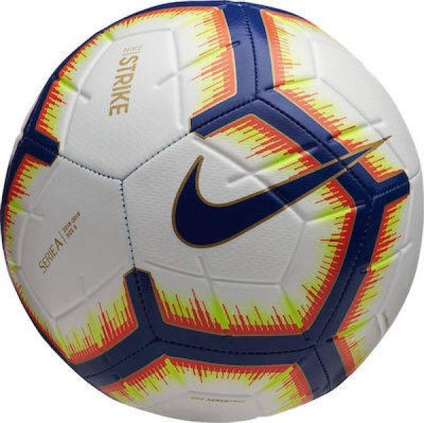 Piłka nożna Nike Strike SC3376-100 white-mango-blue