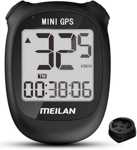 Mini Licznik Rowerowy Meilan M3 GPS Black