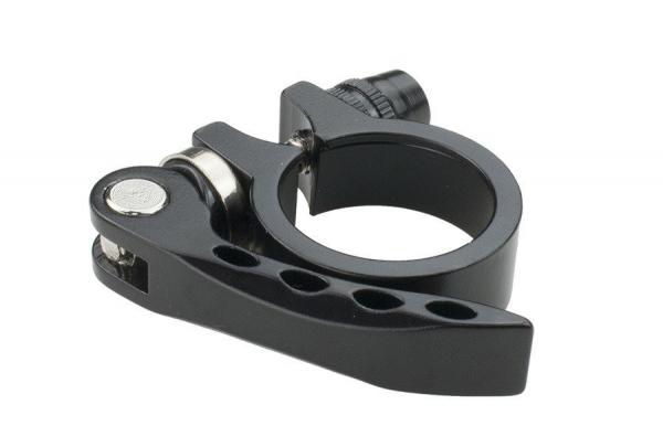 Obejma siodła z zaciskiem aluminium 34.9mm czarna
