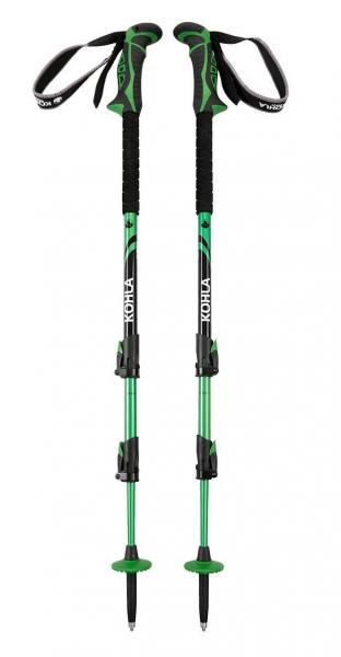 Kije trekkingowe Kohla Peak Alpine - white/green/black + gratis pokrowiec