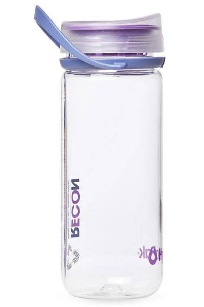 Butelka turystyczna HydraPak Recon 500ml - Clear/ Iris & Violet