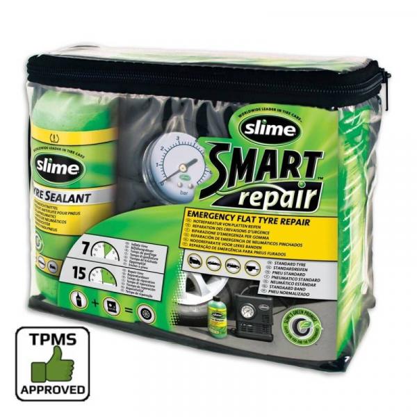 SLIME SMART REPAIR KOŁO ZAPASOWE + KOMPRESOR 12V