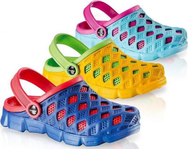 Fashy klapki Clog 7446 kolor mix