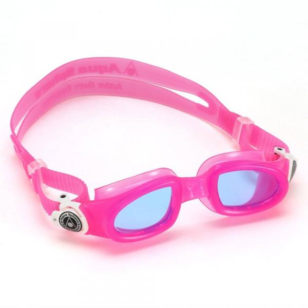 Aquasphere okulary Moby Kid niebieskie szkła EP1270209 LB pink-white